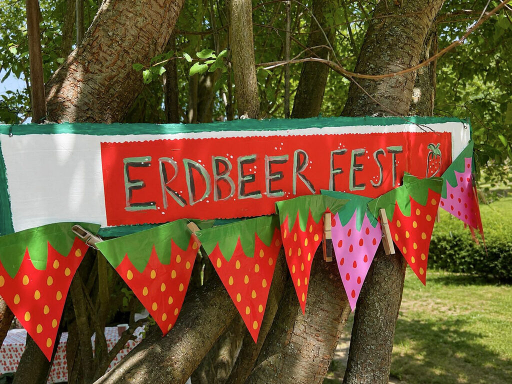 Aktivitäten Erdbeerfestbanner