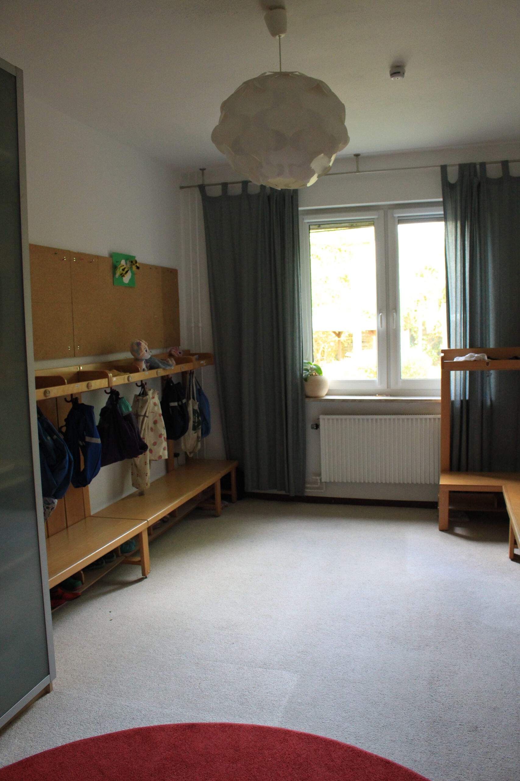 Spatzen Umkleide